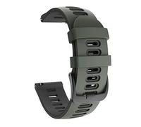 ISABAKE 20mm Watch Strap for Garmin Vivoactive 3 5/Forerunner 245 645 | Silicone Quick Release Forerunner 70/158/170/Venu SQ/Venu 2 Plus Replacement Band
