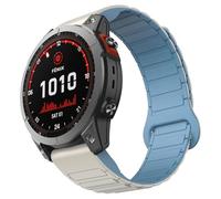 ISABAKE 22mm Magnetic QuickFit Strap for Garmin Epix Pro 47mm/Fenix 7/6 Pro