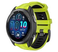 ISABAKE 22mm Watch Strap for Garmin Forerunner 965/955/945/935/Fenix 5 Plus | Silicone Replacement Band for Forerunner 970/745/Fenix 6 Pro/Approach S60/S62/Instinct 2
