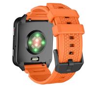 ISABAKE 24mm Watch Strap for Ticwatch Pro 5/Pro 5 Enduro/Atlas/iTouch Air 3, Silicone Quick Release Band for Garmin Venu X1