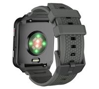 ISABAKE 24mm Watch Strap for Ticwatch Pro 5/Pro 5 Enduro/Atlas/iTouch Air 3, Silicone Quick Release Band for Garmin Venu X1