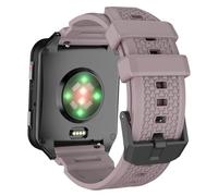 ISABAKE 24mm Watch Strap for Ticwatch Pro 5/Pro 5 Enduro/Atlas/iTouch Air 3, Silicone Quick Release Band for Garmin Venu X1