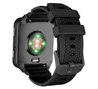 ISABAKE 24mm Watch Strap for Ticwatch Pro 5/Pro 5 Enduro/Atlas/iTouch Air 3, Silicone Quick Release Band for Garmin Venu X1