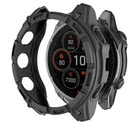 ISABAKE Protector Case for Fenix 8 AMOLED 51mm, Soft TPU Shockproof Bumper Shell Cover for Fenix 8 51mm AMOLED Smartwatch