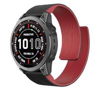 ISABAKE Silicone Magnetic Strap for Garmin EPIX Gen 2/Fenix 8 47mm/7/6/5, 22mm QuickFit Replacement Watch Band for Forerunner 945/965