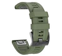 ISABAKE Watch Strap for Fenix 8 47mm/7/6 Pro/5 Plus, 22mm Silicone QuickFit Replacement Band for Approach S60/S62 Smartwatch