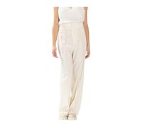 Isabe Wide Trousers - female - Erika Cavallini - Wide Trousers - Beige - L - Trousers L