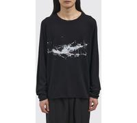 Isabel Benenato Printed Cotton Crew Neck Pullover - Size: L - male