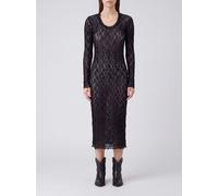 ISABEL MARANT Balsane Long-Sleeved Lace Midi Dress - Size: 36 - female
