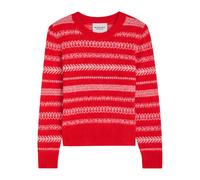Isabel Marant étoile Amity Fair Isle Brushed Alpaca-blend Jumper - Red - 36 (UK8 / S)