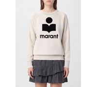 ISABEL MARANT ETOILE Crewneck Sweatshirt in Cotton Blend with Contrast Logo - Size: 34 - female