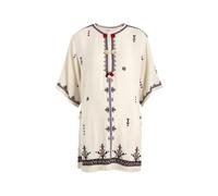 Isabel Marant étoile Kressy Embroidered Woven Mini Dress - Ecru - 36 (UK6 / XS)