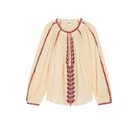 Isabel Marant étoile Lena Embroidered Cotton Blouse - Beige - 38 (UK10 / S)