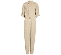 Isabel Marant étoile Nessime Panelled Cotton and Linen-blend Jumpsuit - Beige - 36 (UK8 / S)