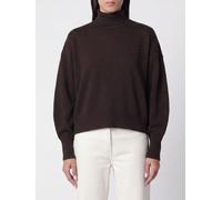ISABEL MARANT ETOILE Turtleneck Jumper in Cotton-Blend with Embroidered Logo - Size: 40 - female
