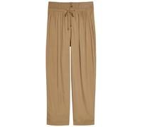 Isabel Marant Inaya Drawstring Woven Trousers - Khaki - 40 (UK12 / M)