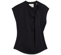 Isabel Marant Nayda Twisted Cotton T-shirt - Black - L (UK14 / L)