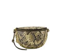 ISABEL MARANT snake-pattern belt bag - Green One Size