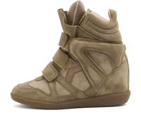 Isabel Marant Women's Bekett High Top Sneakers Taupe