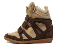Isabel Marant Women's Bekett Sneakers Chocolate/Sand Brown EU 38