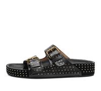Isabel Marant Women's Lennyo Slides All Over Studs Black