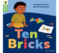 Isabel Thomas Oxford Reading Tree Green Sparks: Level 1: Ten Bricks Paperback Book Isabel Thomas Multicolor