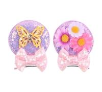 Isabela Minnie Mouse Inspired Encanto Sequin Ear Hair Accessories Clips for Girls - 1 Pair (2 pcs)