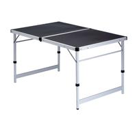 Isabella Camping Lightweight Aluminium Folding Table - choice of size