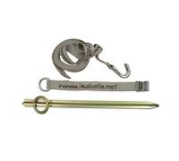Isabella Caravan Awning Storm Band / Tie Down Kit securing band & 40cm Peg