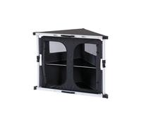 Isabella Corner Cupboard With 2 Shelves And Fixed Top.