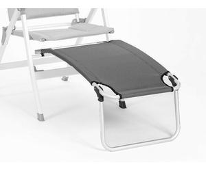 Isabella Lightweight Alloy Footrest - Light Grey