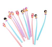 ISABELLA MOON 5pcs Cute Pens, Capybara Unicorn Pop hunters Panda Shaking Cartoon 0.5mm Gel for Planning School Classroom Studying Note Taking Journaling Work office stationary (POP（Random style）)