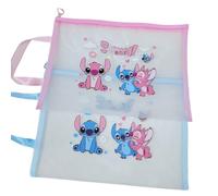 ISABELLA MOON 5PCS Plastic Wallets A4, 5 Different Designs Plastic Folders Popper Folder with Snap Closure, Lightweight Wallets for Document Office School for Kids Adults (Stch 2PCS)