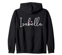 Isabella Name Birthday Kid Girl Woman Personalized Isabella Zip Hoodie