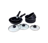 Isabella Nine-Piece Stacking Caravan /Motorhome Saucepan Set
