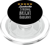 Isabella Strong Bright Radiant Inspirational Name Birthday PopSockets PopGrip for MagSafe