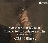 ISABELLE FAUST ALEXANDER MELNIKOV - MOZART: SONATAS FOR FORTEPIANO [CD]