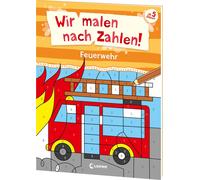 Isabelle Nicoll Wir malen nach Zahlen - Feuerwehr: Beschäftigung fü (Paperback)