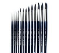 Isabey Large Watercolour Brush - Black, Blue