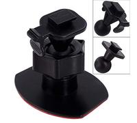 iSaddle CH02B Car Dash Camera Mount Holder for 3M Double-Sided Adhesive Base - Driving Video Recorder Windshield/Dashboard Mount Holder for Yi/Apeman/DOD/HP Car DVR Camera GPS Phone Permanent Mount