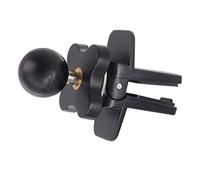 iSaddle for Garmin Air Vent Mount Holder - 17mm Ball Phone/GPS Vent Mount Base with Silicone Clip & Adjustable Knob for Garmin Nuvi Drive Drivesmart Dezl Zumo Driveassist DriveLuxe StreetPilot RV