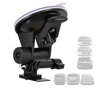 iSaddle Radar Mount for Escort Passport MAX, Passport MAX II, MAX 360 (pre 2019 Models), for Cobra iRAD RAD 380 480i Detector Upgraded Heavy-Duty Windshield Suction Cup Radar Holder (Metal Slide)