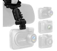 iSaddle Rearview Mirror Mount for Rove R2-4K, R2-4K PRO, R2-4K Dual, Stealth 4K, Stealth 4K PRO, Insignia NS-DCDCHH2, 360 J501 Dash Cam Mount Holder for Rove R2 [Never Fall Down from Windshield]