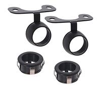 iSaddle Round Car Rear Camera Mounting Bracket Kit - Vehicle Backup Camera Butterfly Mount/Flush Mount Bracket Holder for Reverse Front/Side/Rear View Camera (4 Kits, Installation Bracket Only)