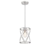 Isadora pendant light, matt nickel