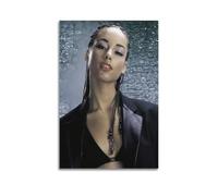 ISADRFYC Alicia Keys Singer Poster Poster Decorative Painting Canvas Wall Posters And Art Picture Print Modern Family Bedroom Decor Posters 08x12inch(20x30cm)