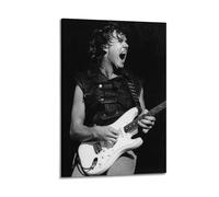 ISADRFYC Gary Moore Musician Poster Poster Decorative Painting Canvas Wall Posters And Art Picture Print Modern Family Bedroom Decor Posters 24x36inch(60x90cm)