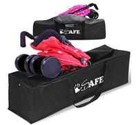 iSafe Stroller Travel Holiday Storage Case Bag for Red Kite Push Me Quatro (Damson), Chicco, Zeta, oBaby, Mamas and Papas, Maclaren, Tippitoes - Universal Buggy Stroller Bag