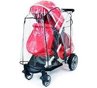 iSafe Tandem Raincover to Fit Hauck Duett 2 Twin Stroller.