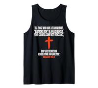 Isaiah 35:4 Bible Verses Scripture Tank Top